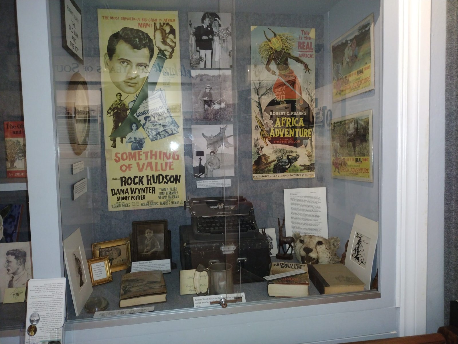 Movie poster display case